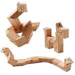 Wooden Snake Puzzle Toy -  