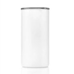 10 oz Copper lined vacuum insulated tumbler with lid - White