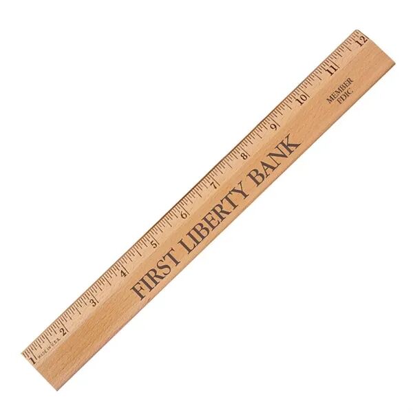 Main Product Image for Custom Imprinted Exec.Office Ruler 12"