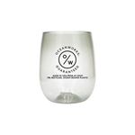 12 oz. Recycled Stemless Wine Glass - Recycled Clear