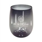 12 oz. Recycled Stemless Wine Glass - Smoke