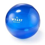 12" Translucent Beach Ball - Blue