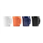 16 oz ceramic planter mug - Orange