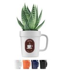 16 oz Ceramic Planter Mug -  