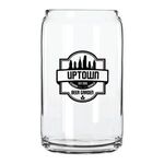 16 oz. Beer Can Glass - Clear