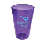 16 oz. Plastic Pint Glass - Purple