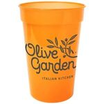 17 oz. Smooth Stadium Cup - Neon Orange