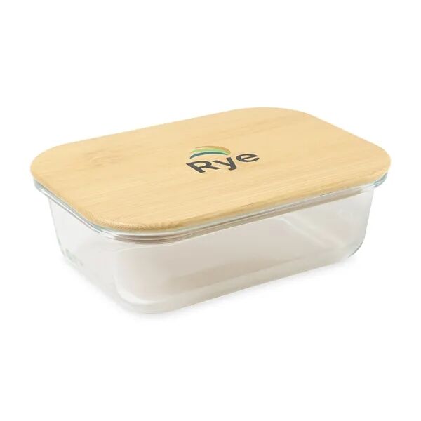 Main Product Image for Custom Imprinted 2 Cup Bamboo Storage Container