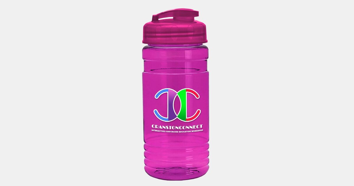 Flip Top Translucent Bottle - 20 oz.