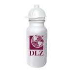 20 oz. Value Cycle Bottle w/ Safety Helmet Push 