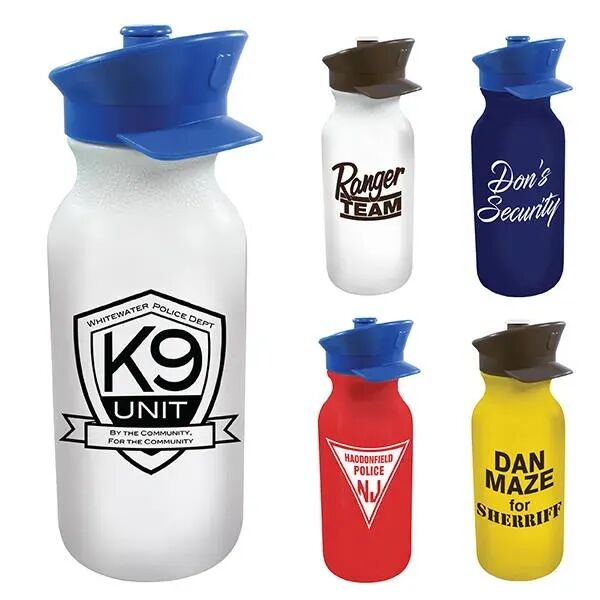 Main Product Image for Custom Imprinted Value Cycle Bottle w/ Police Hat 20 oz. 