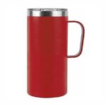 20oz Stainless Steel Camping Mug - Red