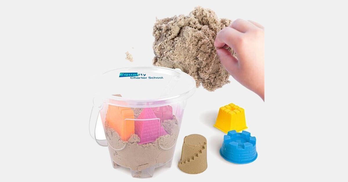 Magic Fill Sand 21 Oz Magic Sand Set With 6pcs Mold - Medium with your logo ...