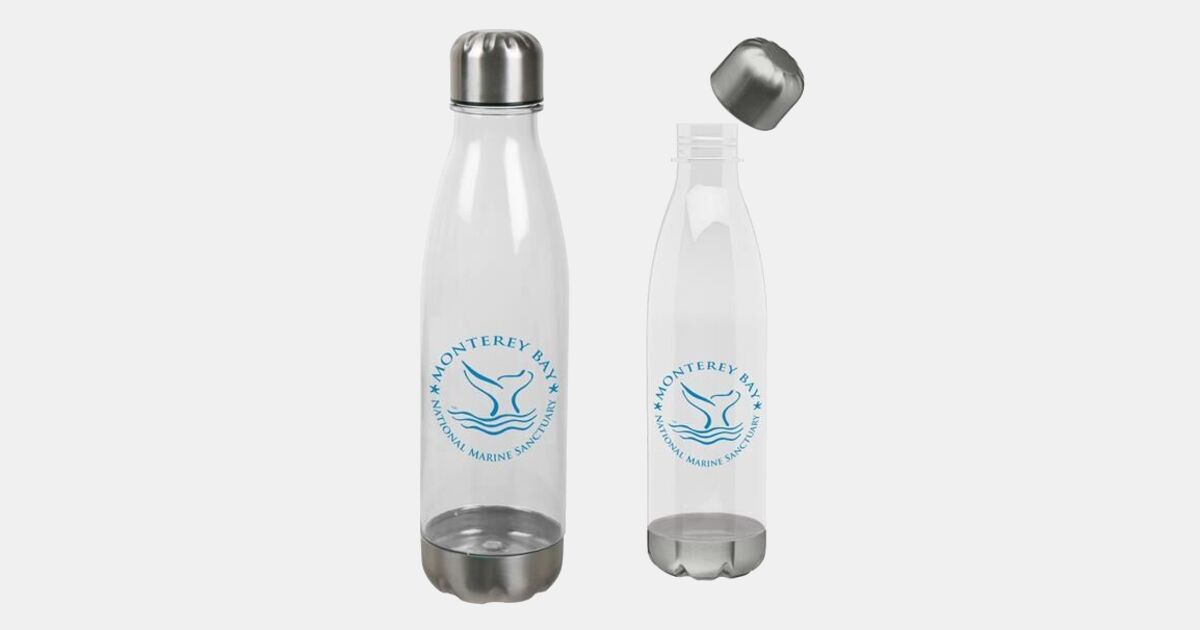 Custom Printed Water Bottle 22oz with your logo | ImprintLogo.com