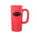 22 Oz. Plastic Stein - Red