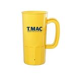 22 Oz. Plastic Stein - Yellow