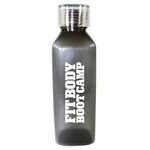 24 oz. Classic Edge Bottle with Standard Lid - Smoke