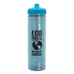 Marketing Slim Fit UpCycle RPET Bottles with Flip Straw Lid (24 Oz.)