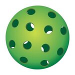 26-Hole Pickleball Balls - Lime Green