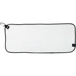 28" X 12" Magnetic Waffle Golf Towel - White