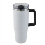 30 oz Vancouver Stainless Steel Insulated Mug - Matte White