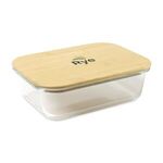 Buy Custom Imprinted 4 Cup Bamboo Storage Container