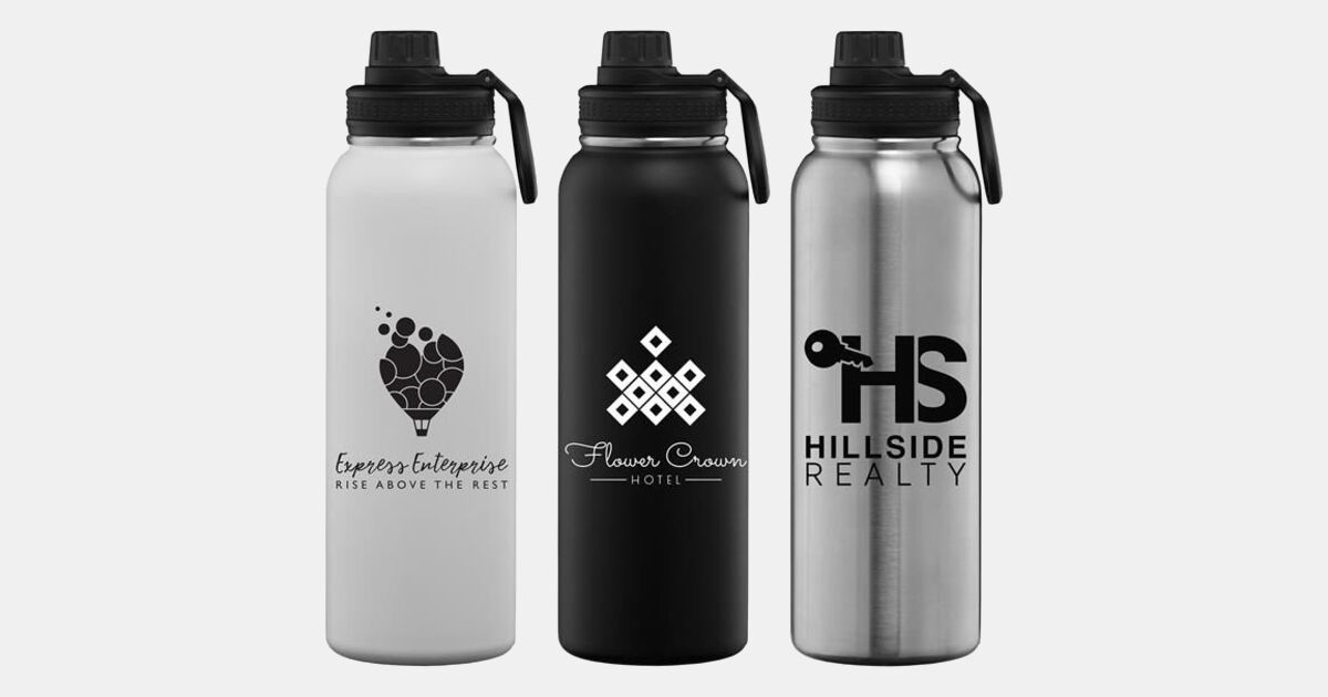 Alaska Ultra 40 oz. Stainless Steel Double Wall Water Bottle with