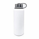 40oz Double Wall SS Vacuum Bottle - White