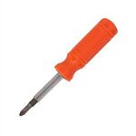 6-in-1 Screwdriver with Phillips, Flat, and Hex capabilities -  