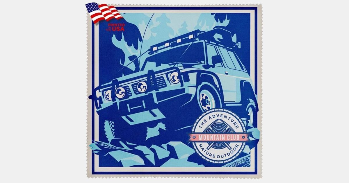 USA Made 8x8 Microfiber Cloth 200GSM - Sublimation with your logo ...