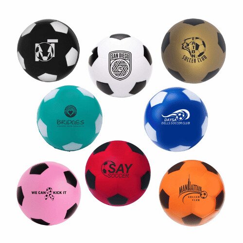 Main Product Image for Custom Printed Soccer Ball Stress Reliever