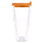 Design this item in Clear Tumbler/ Orange Lid