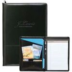 Buy Custom Imprinted Script Zippered Padfolio