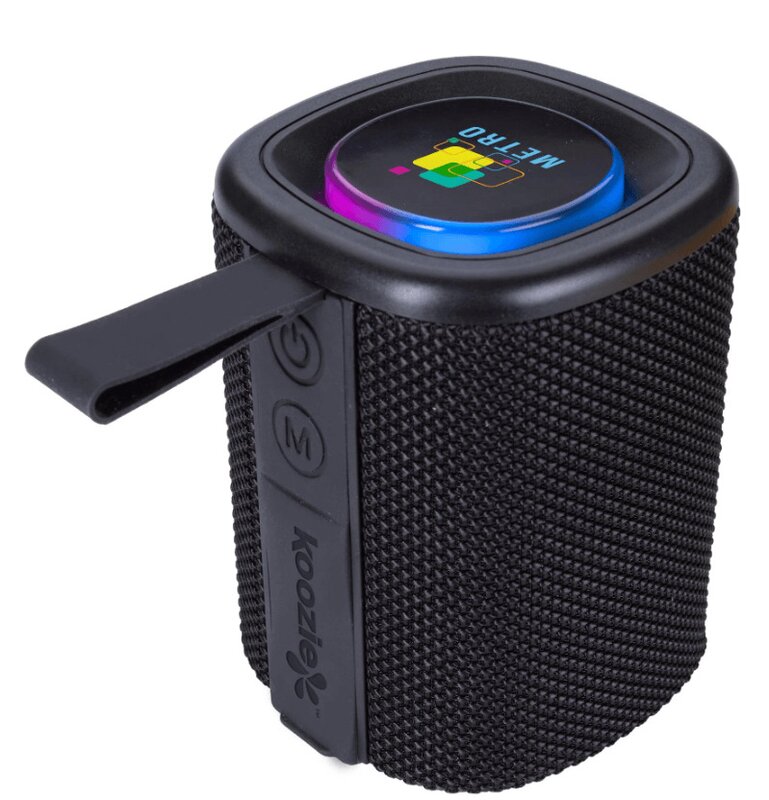 Main Product Image for Imprinted Koozie(R) Aqua Glow Water-Resistant Bluetooth Speaker