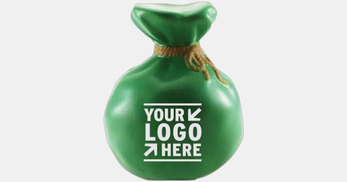 Custom Printed Money Bag Stress Reliever With Your Logo ImprintLogo custom-printed-money-bag-stress-reliever-with-your-logo-imprintlogo