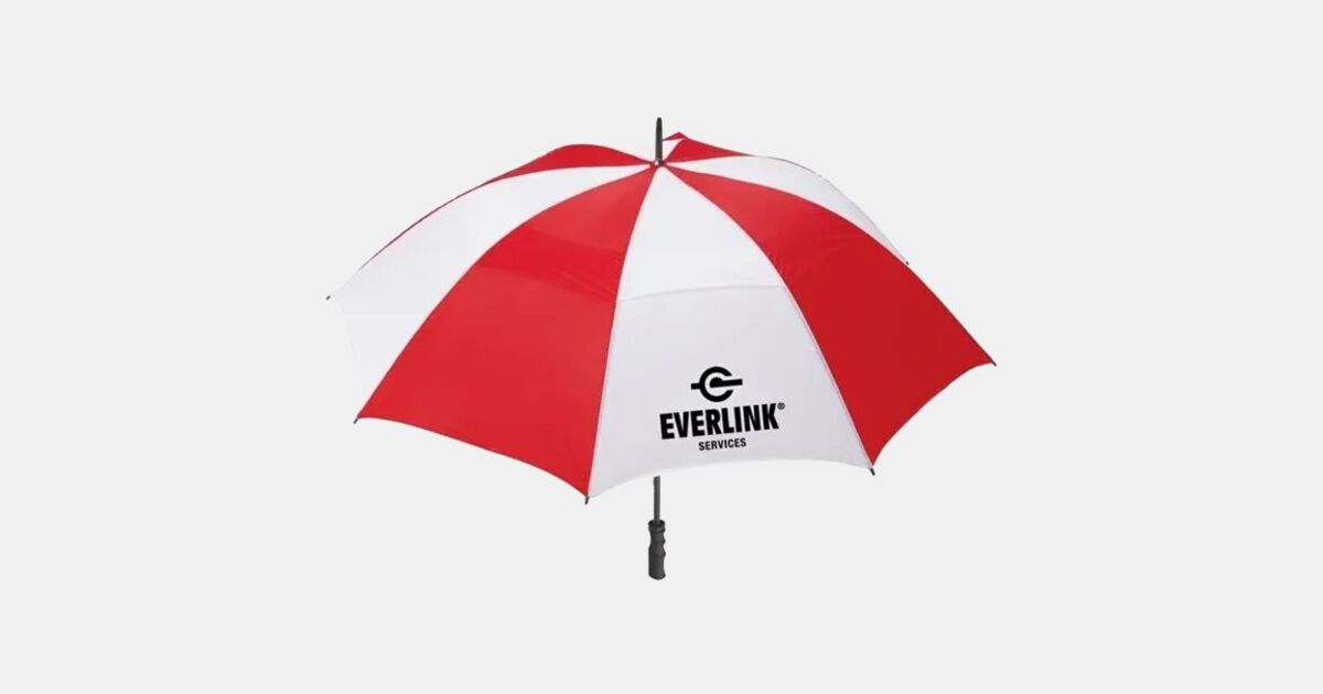 Custom Printed Umbrella 60" with your logo | ImprintLogo.com