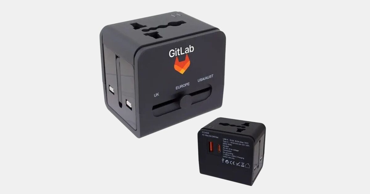Custom Printed 20W Universal Travel Adapter With Type-C with your logo ...