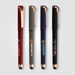 Buy Custom Imprinted Islander Softy Rose Gold Gel Pen w/ Stylus