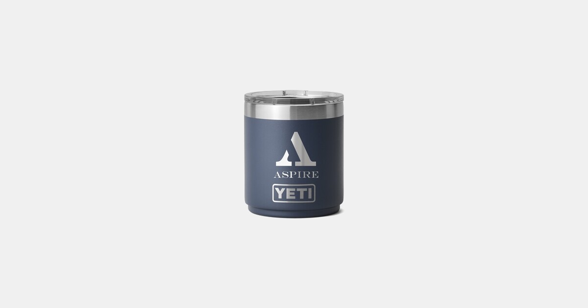 Yeti Rgl Laser YETI(R) Rambler(R Stackable Lowball w/MagSlider Lid 10 Oz with ...