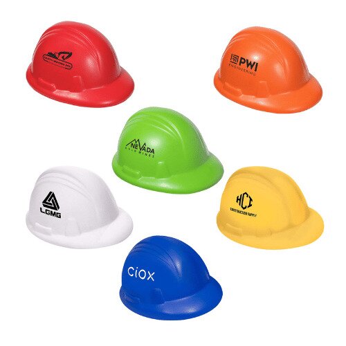 Main Product Image for Custom Printed Hard Hat Stress Reliever