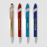 Buy Custom Printed Ellipse Bamboo Stylus Pen - ColorJet