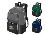 Buy Custom Imprinted RPET Double-Pocket Computer Backpack