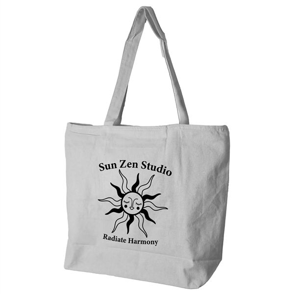 Main Product Image for Custom Printed Weekend Canvas Tote with Zipper