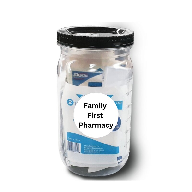 Main Product Image for Custom Printed Family Medical Mason Jar Kit