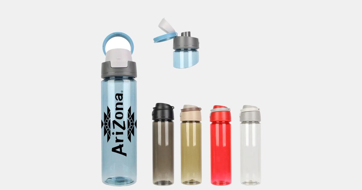 Custom Printed Plastic Water Bottle - 24 oz with your logo ...