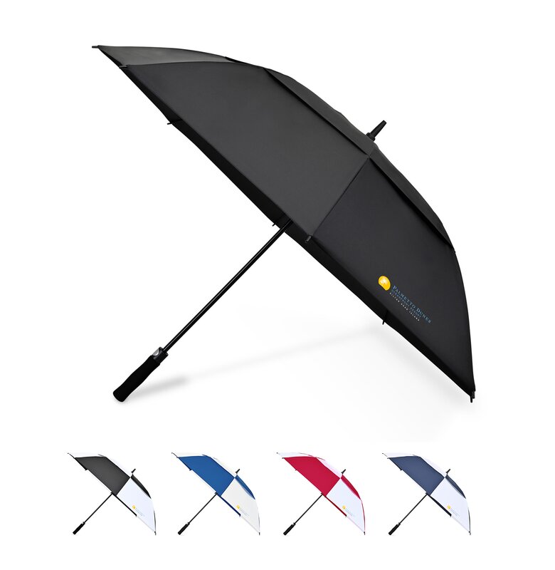 Main Product Image for Imprinted Elements 60" Recycled Auto Double Canopy Golf Umbrella