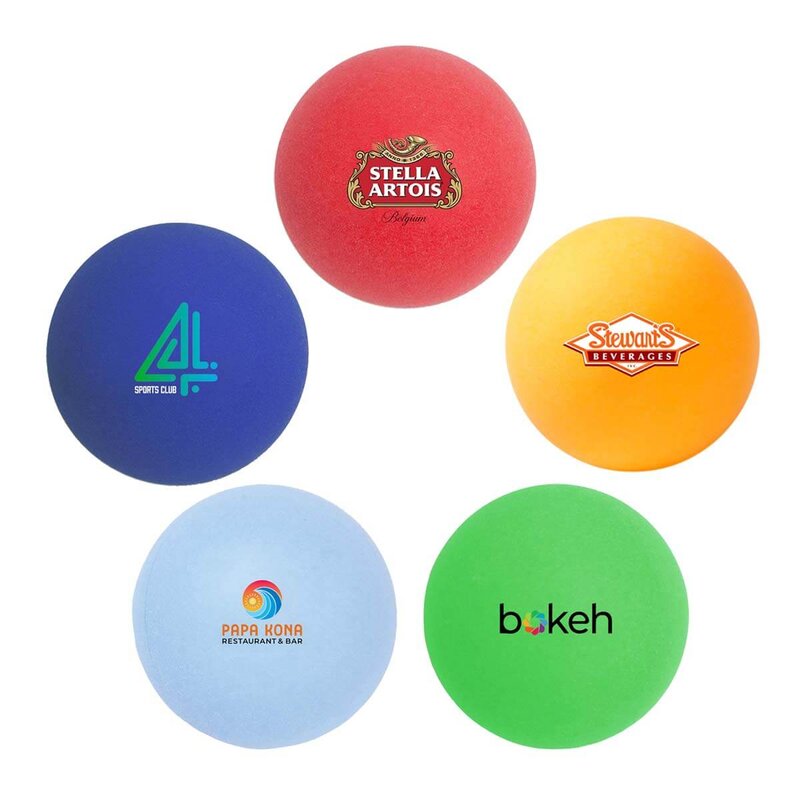 Main Product Image for Custom Imprinted 40mm Color Ping Pong Ball