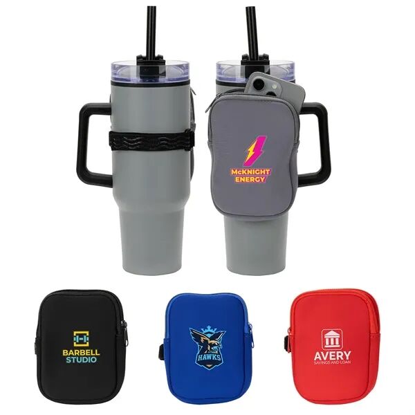 Main Product Image for Custom Printed Cup Cadet Zippered Pouch