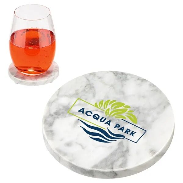 Main Product Image for Custom Printed Juno Marble Coaster