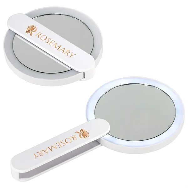 Main Product Image for Custom Printed Cabaret LED Mirror with Swivel Handle